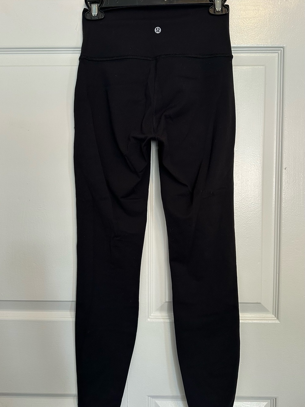 lululemon athletica Black Leggings with Size Dot Detail